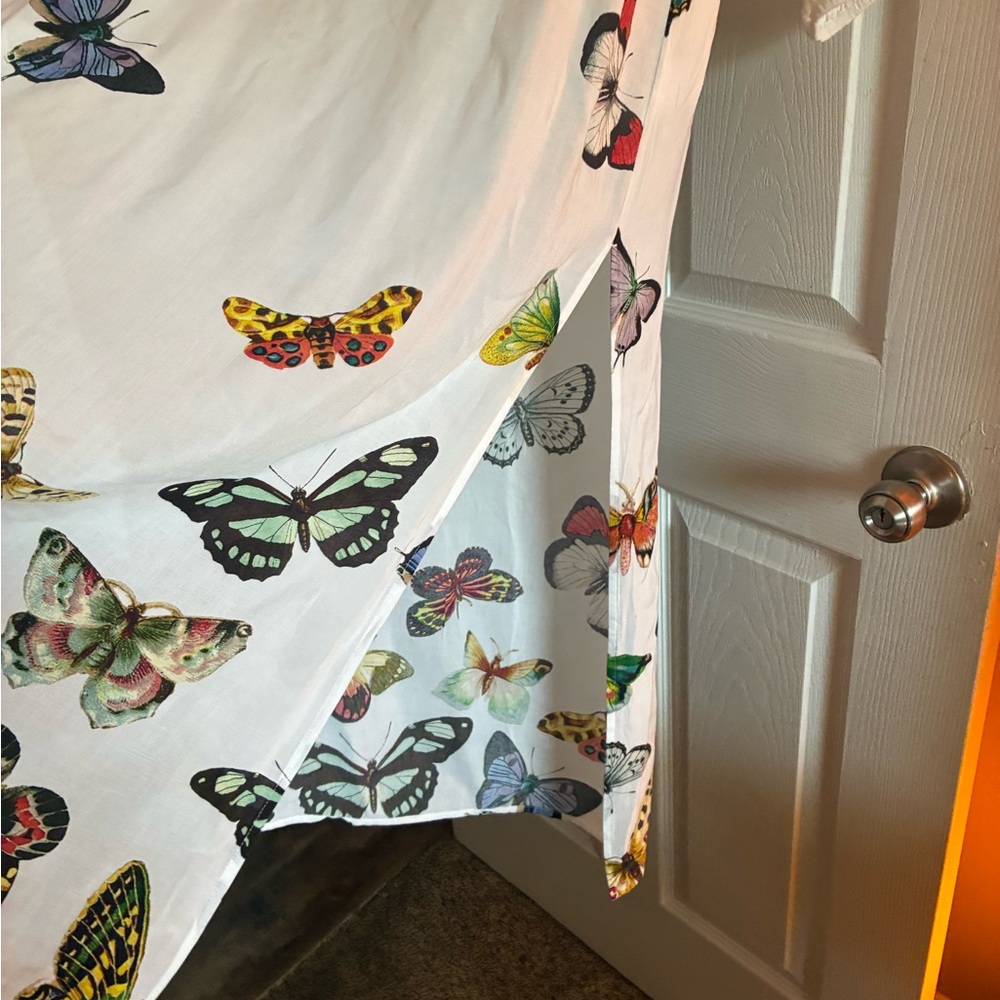 Johnny Was Colorful Butterfly Dress - Picture 3 of 8